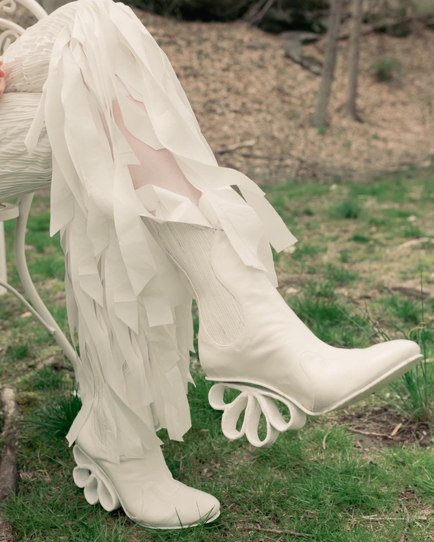 Toula Cotton Poplin Fluted Pant